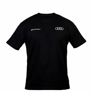 Áo thun thể thao nam in logo Audi