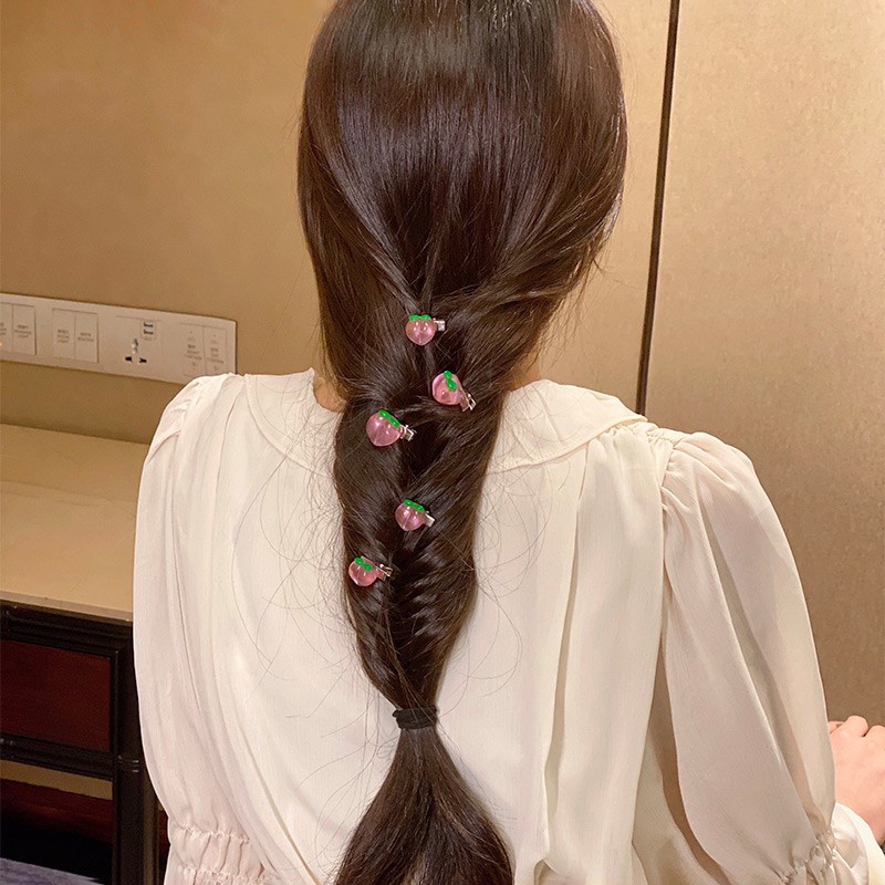 iF YOU Kẹp tóc   bằng acrylic kiểu trái tim/ bướm phong cách Hàn Quốc tinh tế thời trang cho nữ