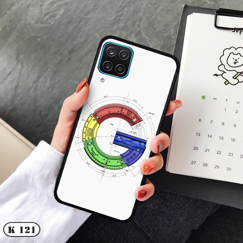 Ốp lưng kính cường lực điện thoại Samsung Galaxy A12