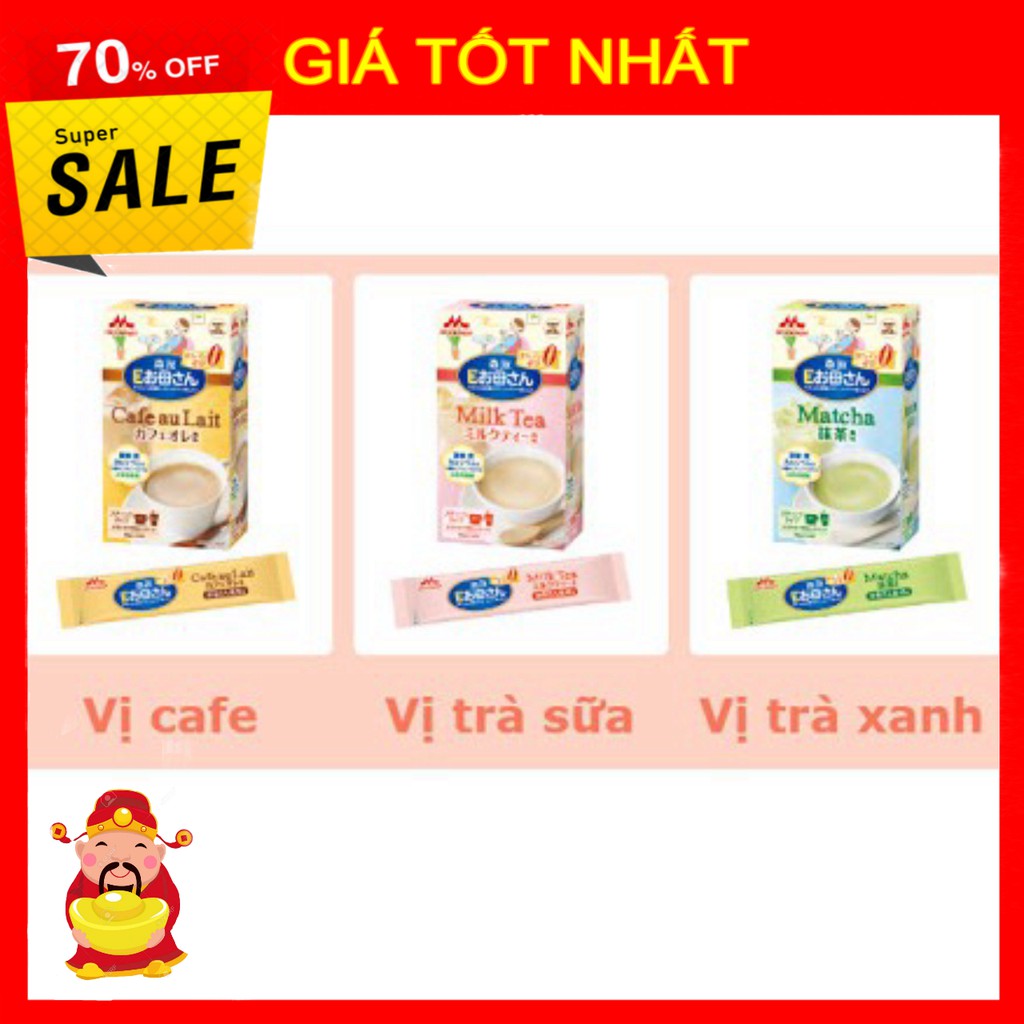 [ GIÁ TỐT NHẤT ]  Sữa Bầu Morinaga của Nhật Bản đủ các Vị [ HÀNG CHÍNH HÃNG ]