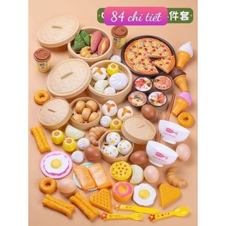 SET ĐỒ CHƠI MÓN ĂN 84 CHI TIẾT CHO BÉ (Quà 1/6)