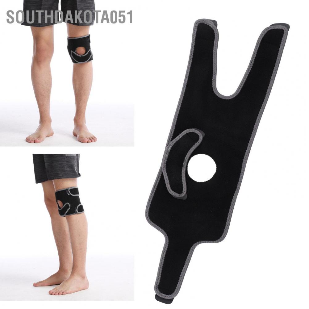 Hàng HOT Băng bảo vệ đầu gối chống trượt khi chơi thể thao Dây đeo hỗ trợ ổn định dây chằng Thể thao có thể điều chỉnh xương bánh chè đầu gối【Southdakota051】