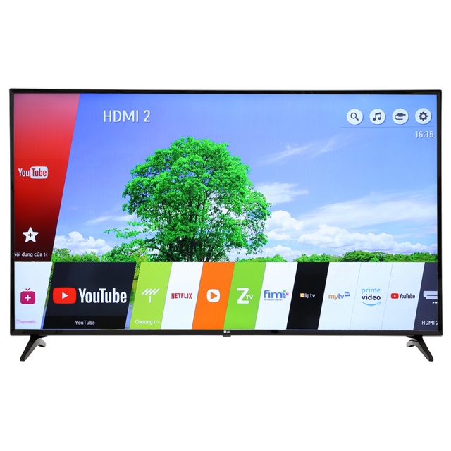 Smart Tivi 4K LG 65 Inch 65UK6100PTA (2018) (Miễn phí giao tại HCM-ngoài tỉnh liên hệ shop)