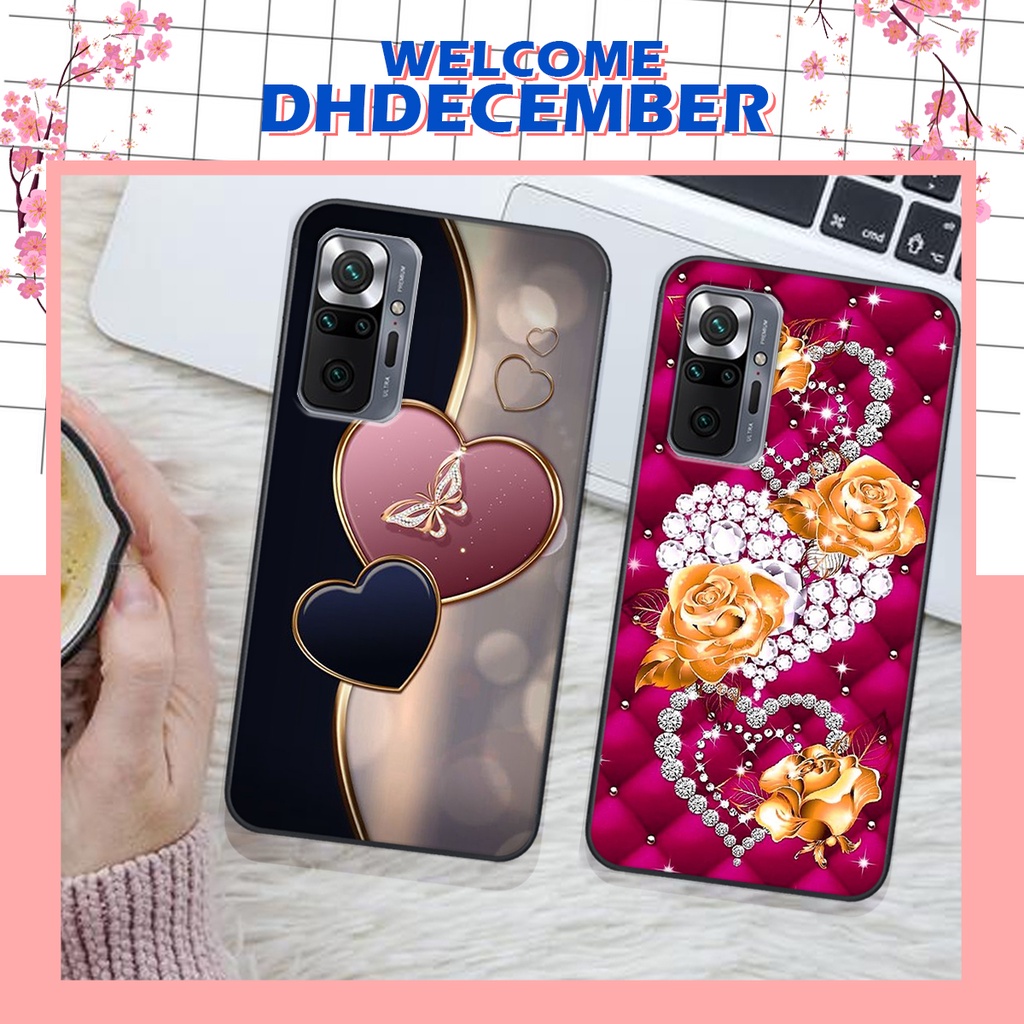 Ốp lưng Xiaomi REDMI NOTE 10 PRO 4G in hình hoa tinh tế , mới mẻ DH DECEMBER
