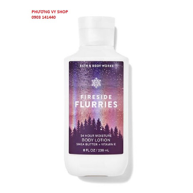 Sữa dưỡng thể hương nước hoa BBW FIRESIDE FLURRIES