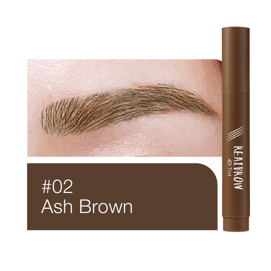 Cọ Vẽ Chân Mày Cathy Doll Real Brow 4D Tint 2g