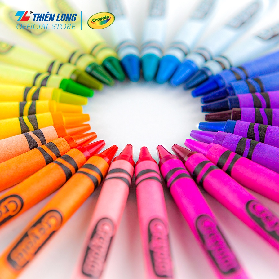 [Mã LIFEMALL153 giảm 15% đơn 99k] Bộ 64 sáp màu Crayola CRAYON 64 COLORS