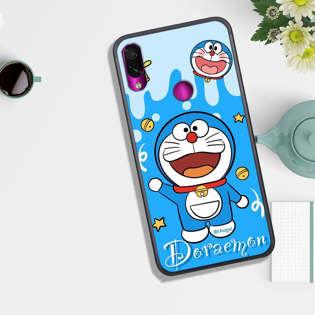 ỐP LƯNG XIAOMI REDMI NOTE5/5 PRO/REDMI NOTE 6/6 PRO/REDMI NOTE 7/7 PRO/REDMI 7,  IN HÌNH CHÚ MÈO MÁY DOREMON.
