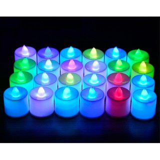 6 Nến Điện Mini 6 màu lựa chon