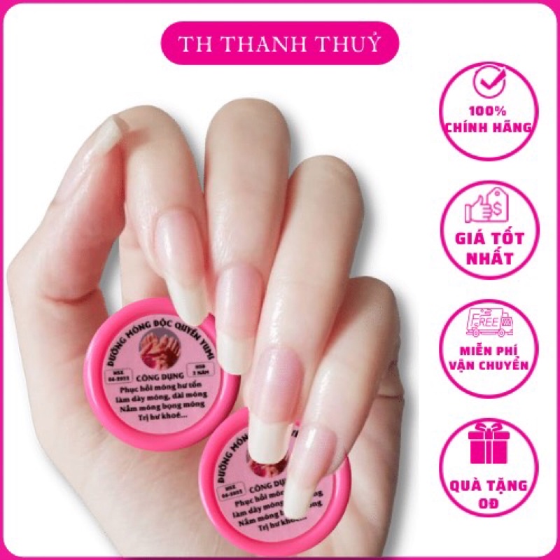 Dưỡng Móng Tay Nhanh Dài,Cứng Móng,Hồng Móng.