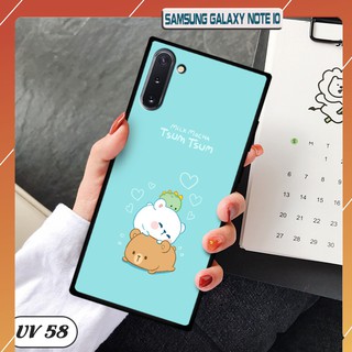 Ốp điện thoại Samsung Galaxy Note 10 - lưng nhám viền dẻo