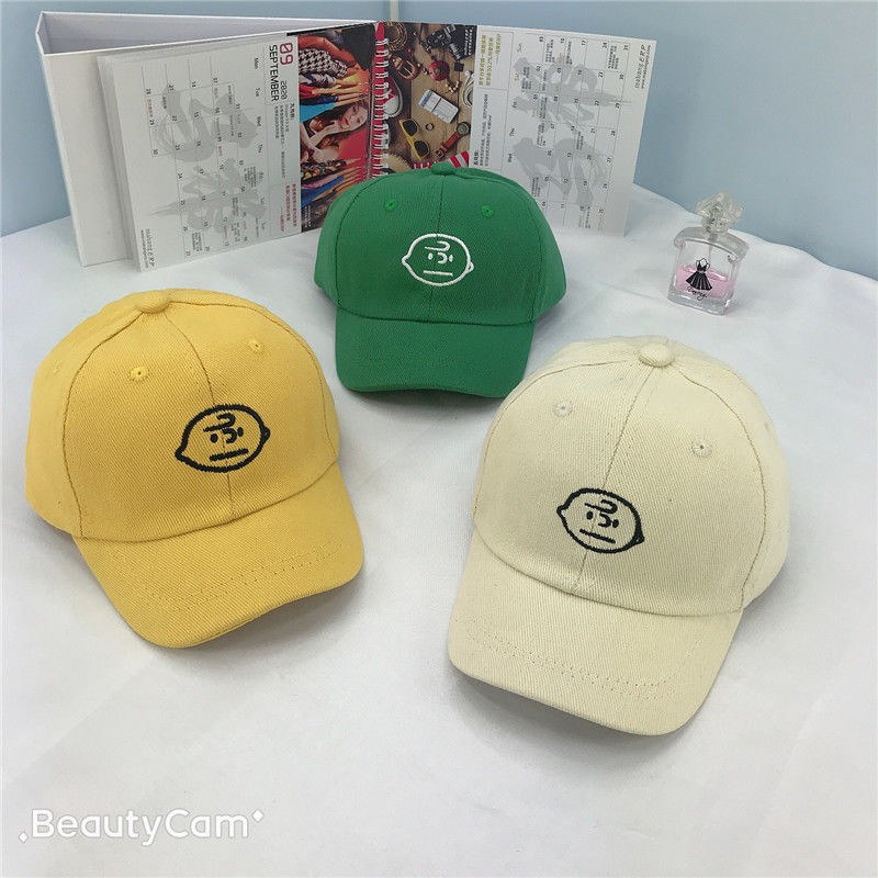 Mũ Bóng Chày Màu Trơn Thời Trang Cho Bé Trai Và Bé Gái