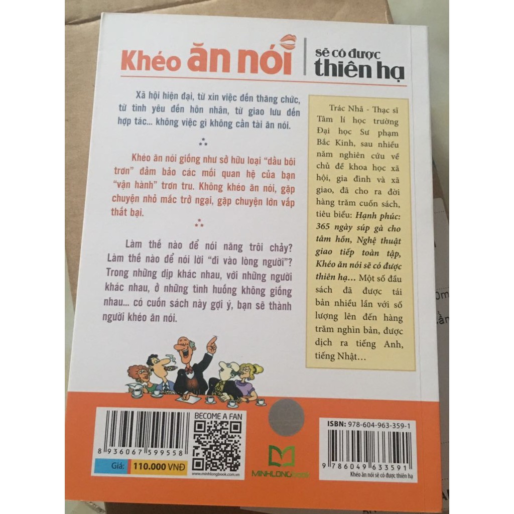 Sách - Khéo Ăn Nói Sẽ Có Được Thiên Hạ