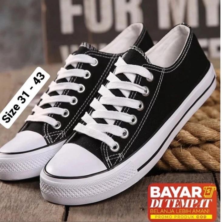 Hàng Mới Về Giày Converse Cổ Điển Màu Đen | Giày Thể Thao Made IN VIETNAM I 70 Thời Trang Năng Động Dành Cho Nam Và Nữ