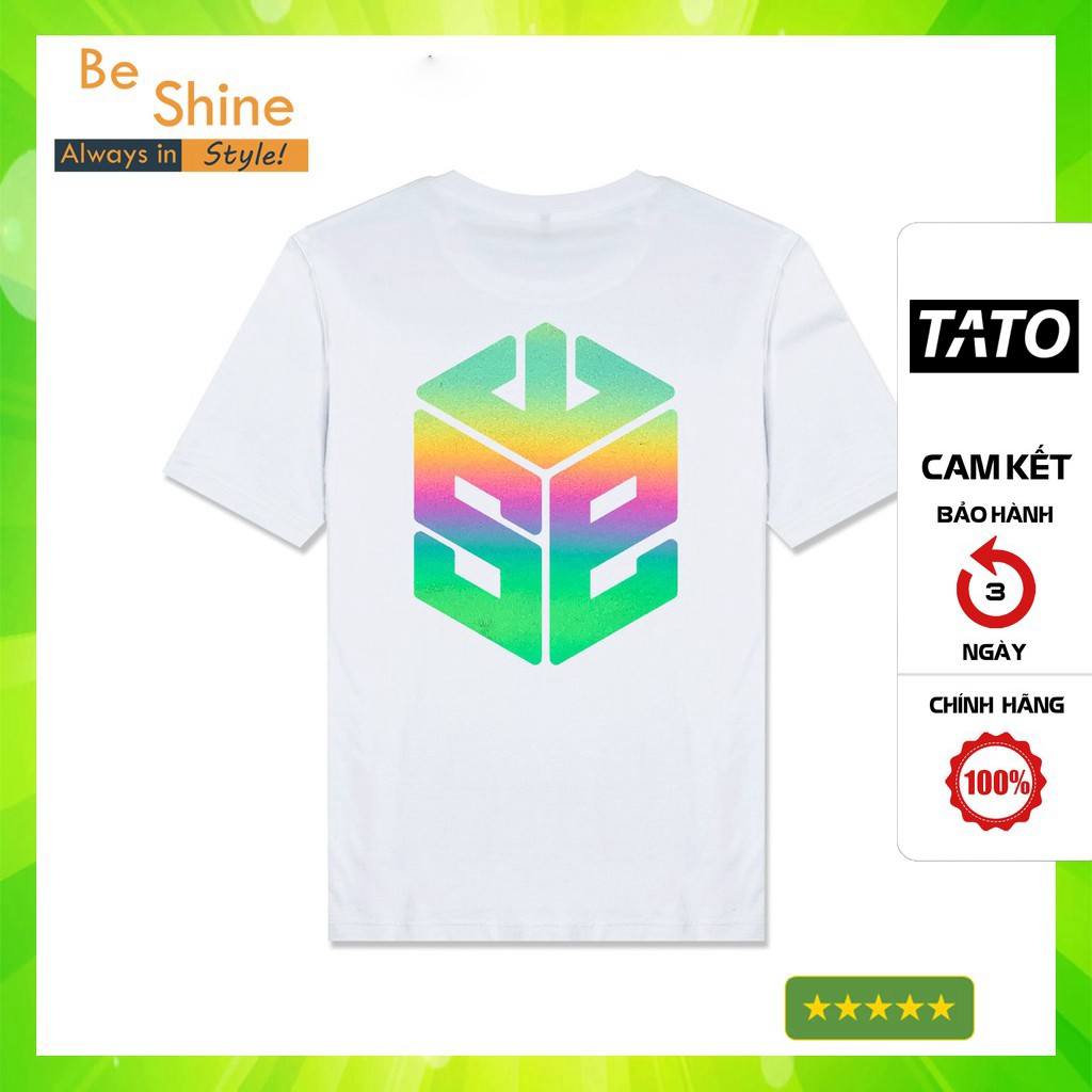 Áo Thun Unisex Phản Quang 7 Màu Biểu Tượng SWE Áo Phông Cotton Cổ Tròn Form Rộng Phong Cách Hàn Quốc [KIS OFFICIAL]