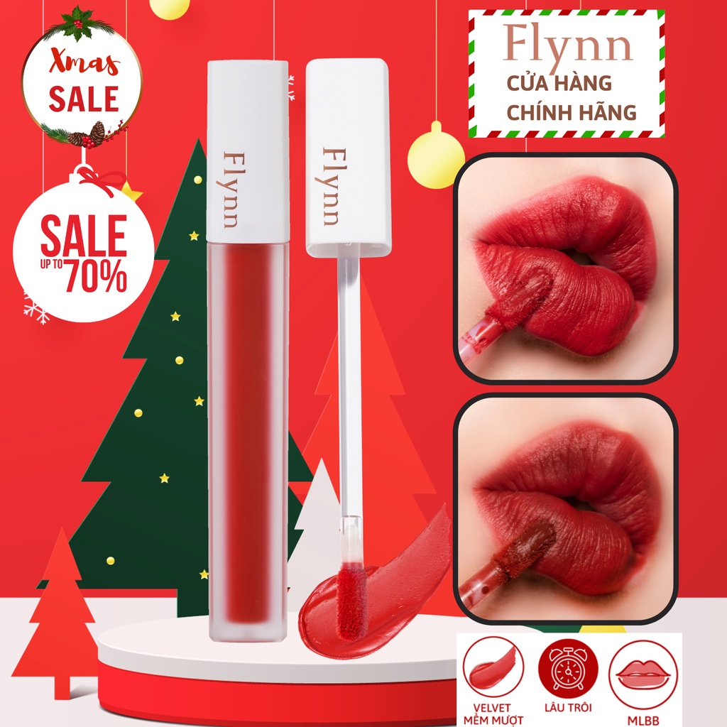 [Mã FLYNVT20 giảm đến 70%] Son kem lì Flynn Addiction Velvet Tint 3.5g