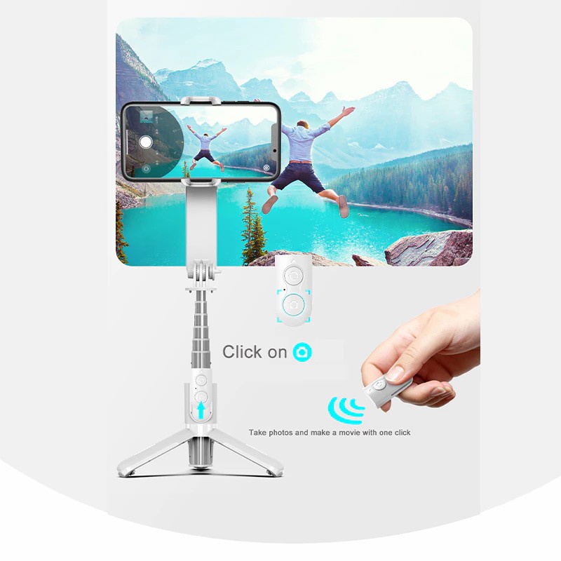 Gậy Selfie L09 Có Đèn Led Chống Rung Cho Iphone Android Bptz1 | BigBuy360 - bigbuy360.vn