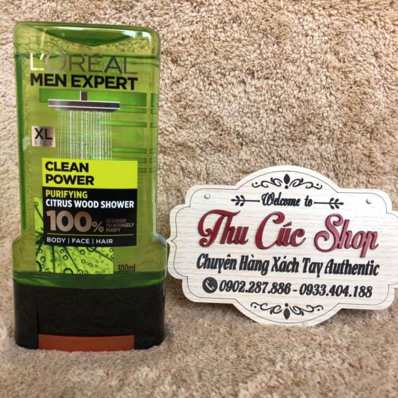 Sữa Tắm Gội Nam LOREAL MEN EXPERT 300ml [HÀNG CHÍNH HÃNG]