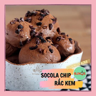 Socola chip 20g mix cùng kem