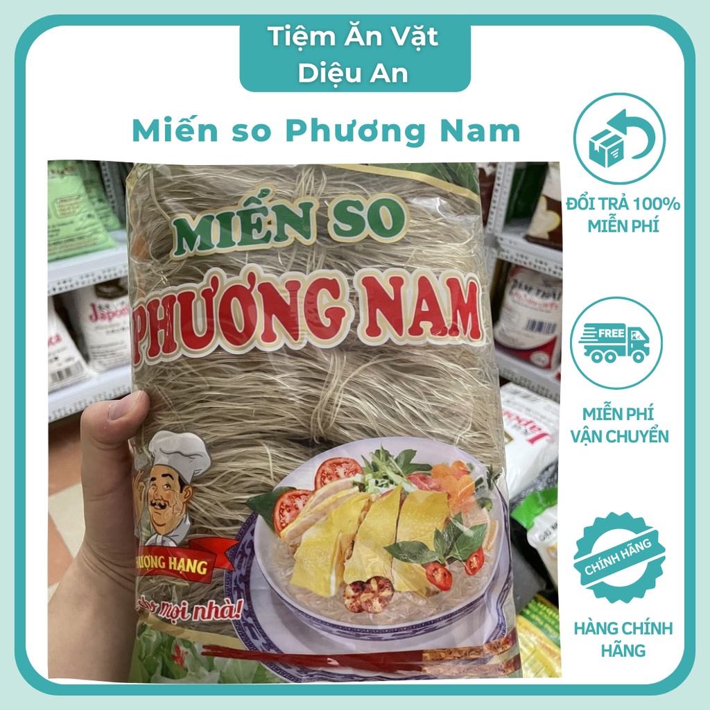 Đặc Sản Miến Dong Sạch Làng So ❤️ FREESHIP ❤️ Miến So Phương Nam Ăn Dai Giòn - Miến So Đảm Bảo An Toàn Túi 500g