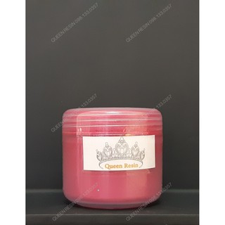 Màu 3D nhũ Hồng ánh kim pha Epoxy Resin AB/UV