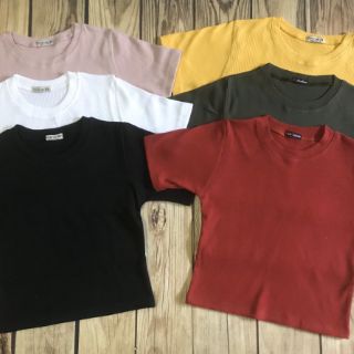Áo Croptop tay lỡ thun gân