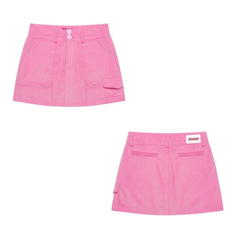 Váy ERRORIST preppy mini skirt đen / nâu / hồng