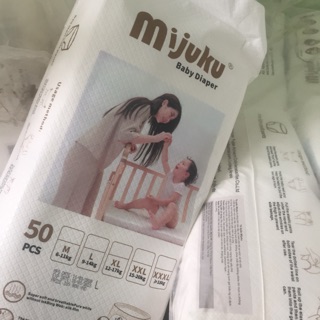 Combo 100 bỉm quẦn mijuku size m/l/xl