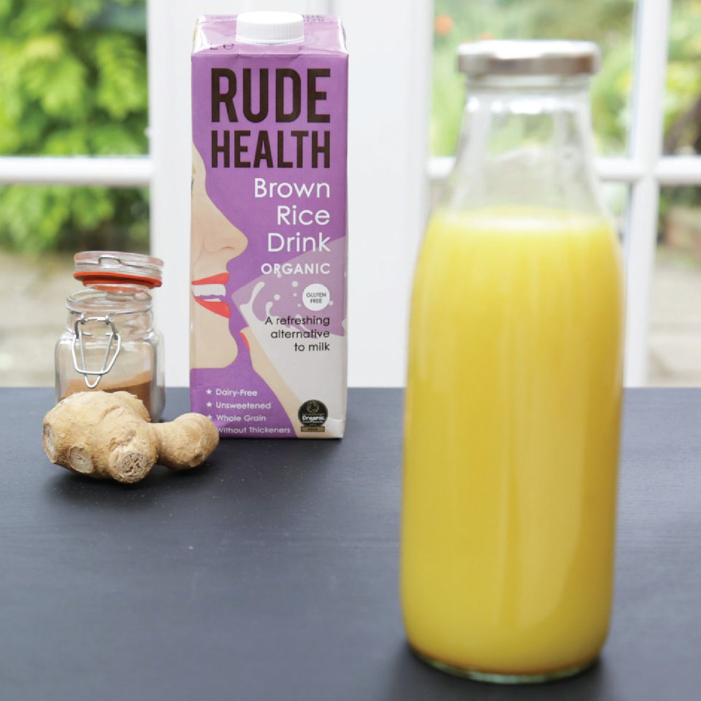 Sữa Gạo Lứt ( Gạo Nâu) Hữu Cơ Rude Health - Organic Brown Rice Drink 1L