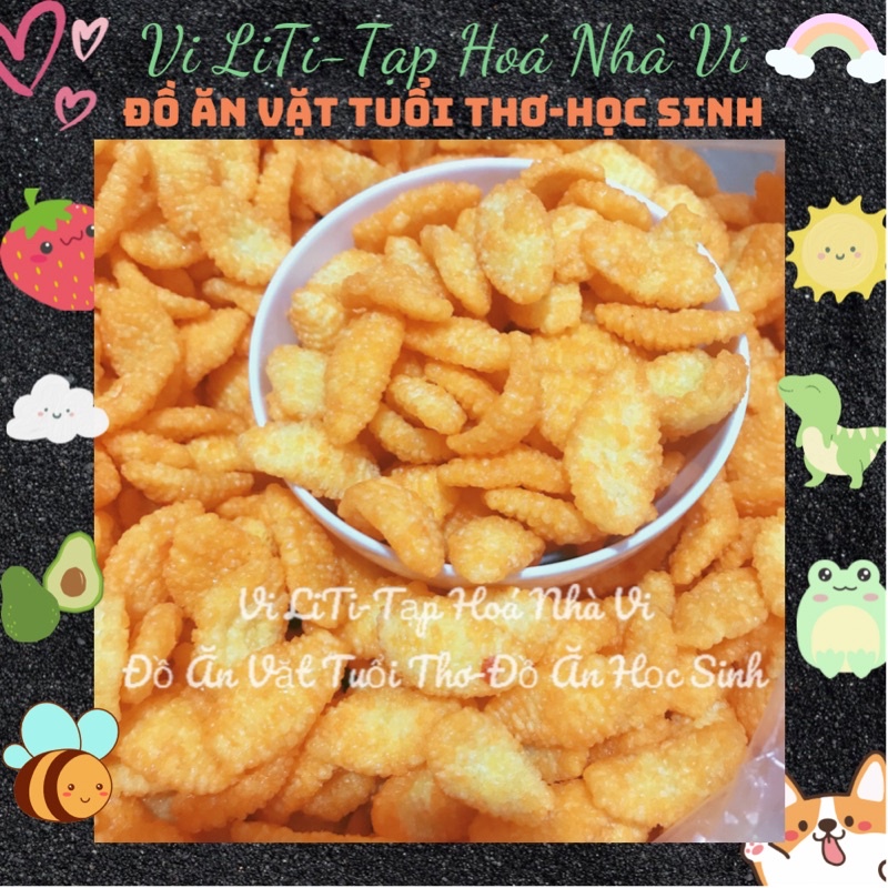 500 Gram Bim Bim Hình Vỏ Sò Cay Ngọt