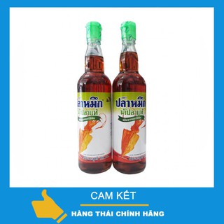 Nước mắm hiệu cá mực Squid 700ml thái lan x 1 chai