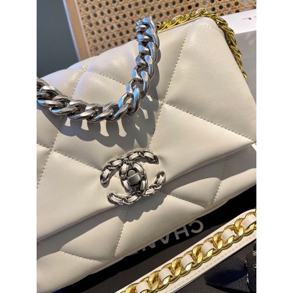 Túi CHA N E L C19 bag ô trám to fullbx