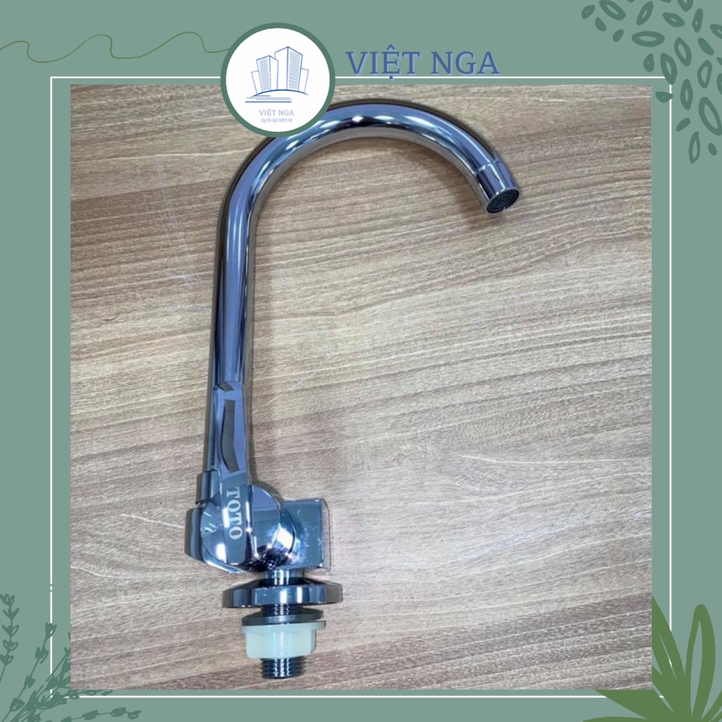 Vòi rửa bát đơn lạnh Inox 304 cắm chậu | cắm tường ( bảo hàng 12 tháng )