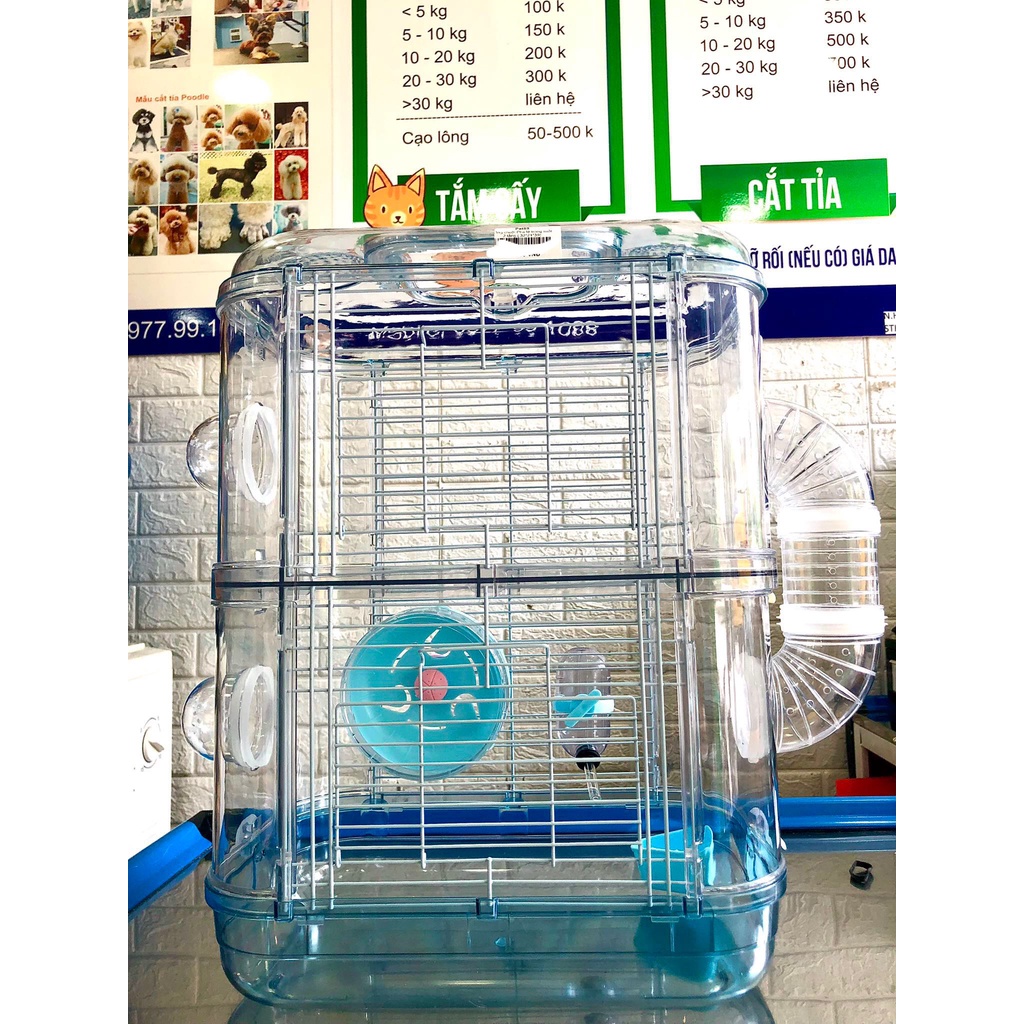 Lồng pha lê cao cấp dành riêng cho Hamster