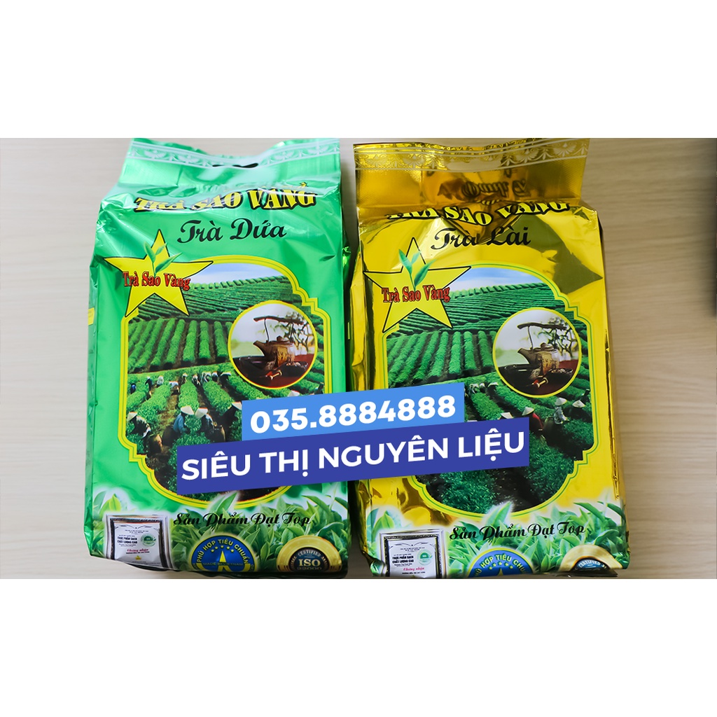 Trà Pha trà đá, trà tắc  Sao Vàng