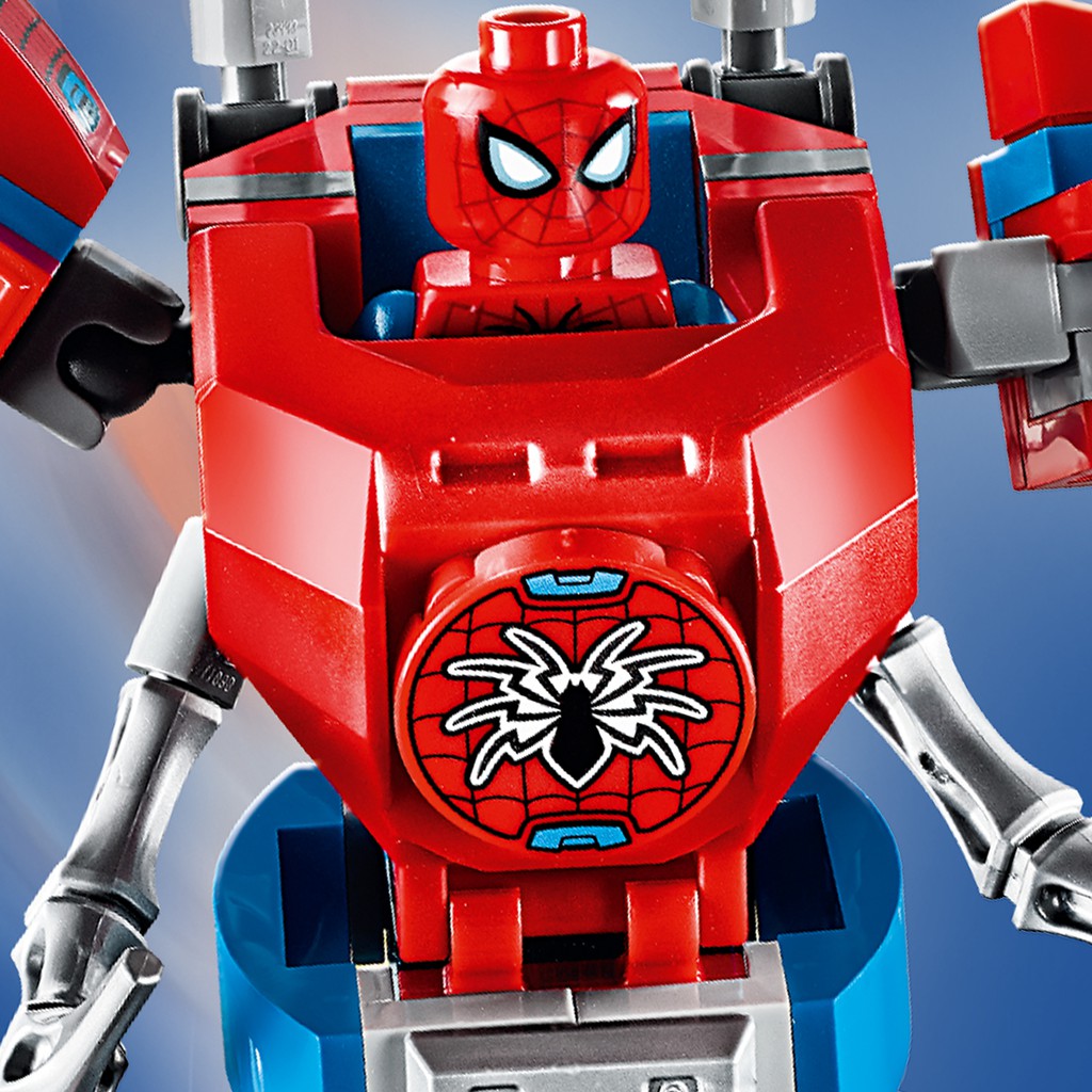 LEGO SUPERHEROES 76146 Chiến Giáp Người Nhện ( 152 Chi tiết)