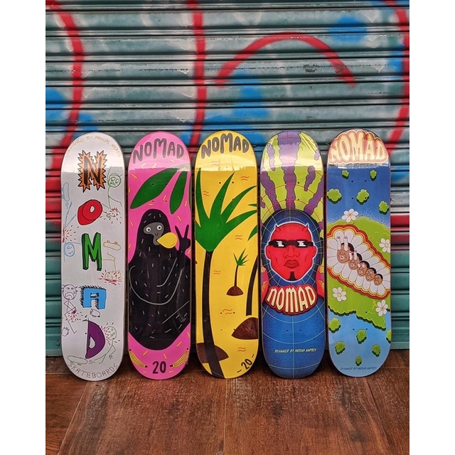 Mặt Ván Trượt Skateboard Chuyên Nghiệp Châu Âu hãng NOMAD