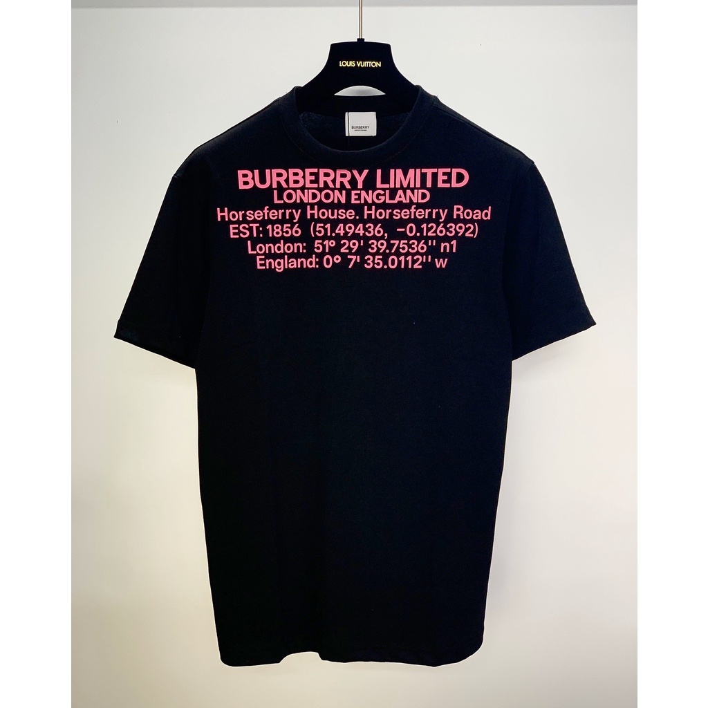 Áo phông bbr limiter in chữ màu hồng