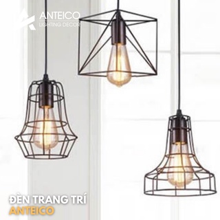 ĐÈN THẢ RỌ SẮT CHAO ĐÈN THẢ HÌNH HỌC -CAM KẾT CHẤT LƯỢNG SẢN PHẨM VÀ DỊCH VỤ TỐT NHẤT- ANTEICO