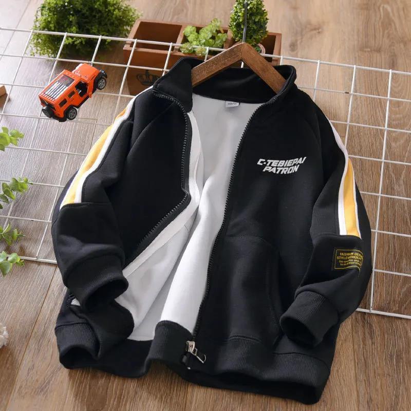 ♥Áo Khoác Bóng Chày Khóa Kéo Thời Trang Xuân Thu Hàn Quốc Cho Bé Trai