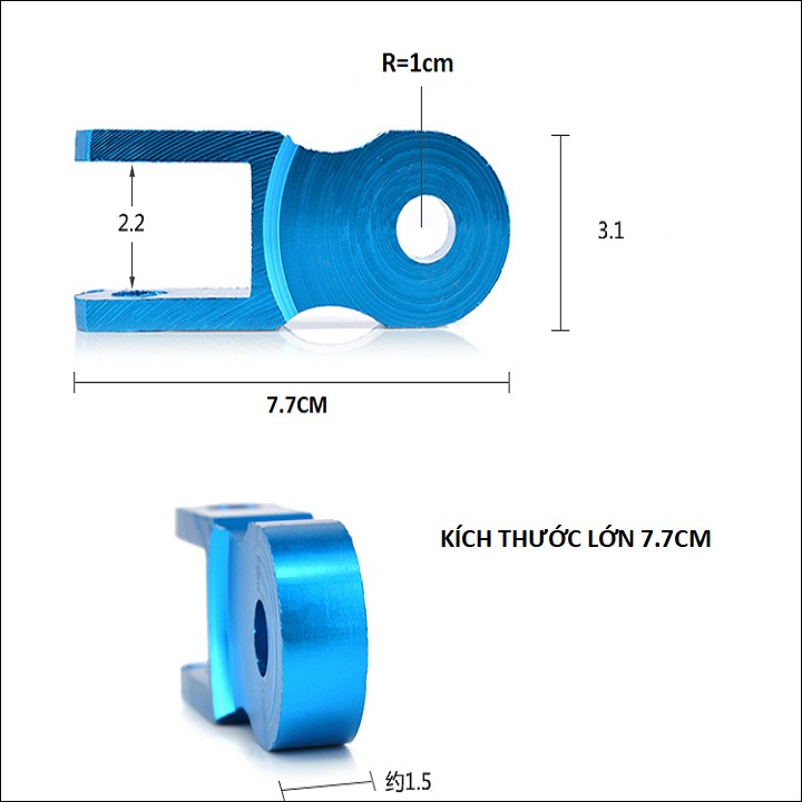 [DEAL HOT]Bộ nâng phuộc xe máy - Phụ Kiện Tuấn Anh