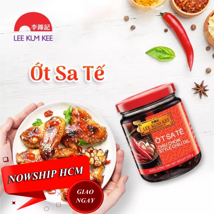 Ớt Sa Tế Triều Châu Lee Kum Kee - Satay Chiu Chow 205gr