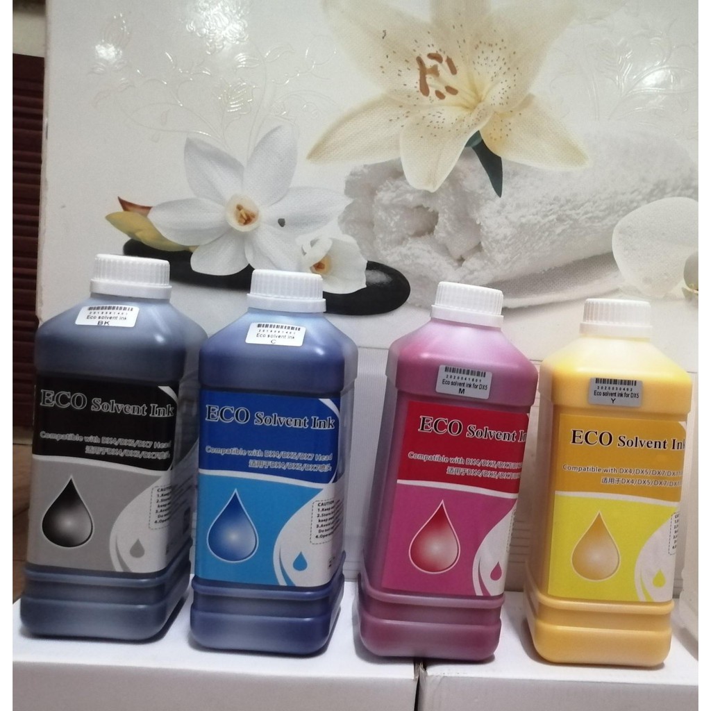Mực Eco solvent ink -DX5-DX7 1000ml