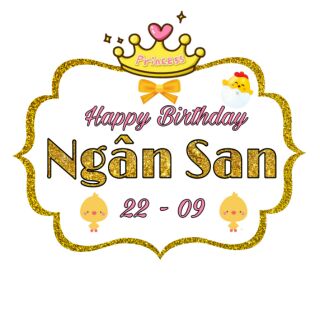 Combo sản phẩm sinh nhật bé Tố Tố