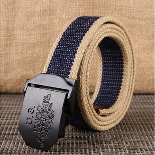 Dây nịt vải bố  US dày 4mm chắc chắn hơn 30 màu dây lựa chọn có dây dài 160cm