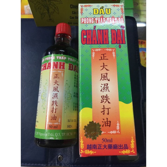 Freeship Dầu phong thấp trật đả Chánh Đại_ 50ml