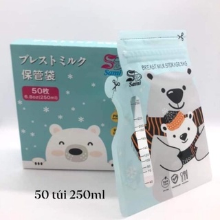 Túi trữ sữa Sami 100ml - 250ml