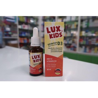 LUX KID'S Vitamin D3 dạng nhỏ giọt nhập khẩu Đức Lọ 30ml