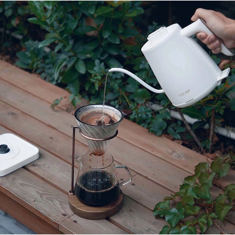 Ấm siêu tốc cổ ngỗng Supor, Midea, Cafede Kona, nội Trung... drip, pour over, brew V60 cà phê