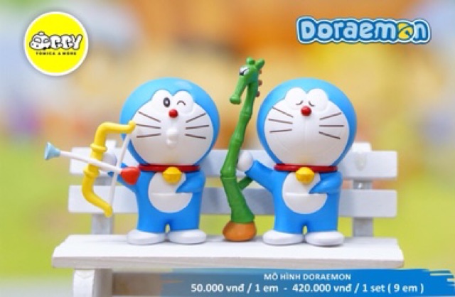 Bộ mô hình Doraemon và bảo bối